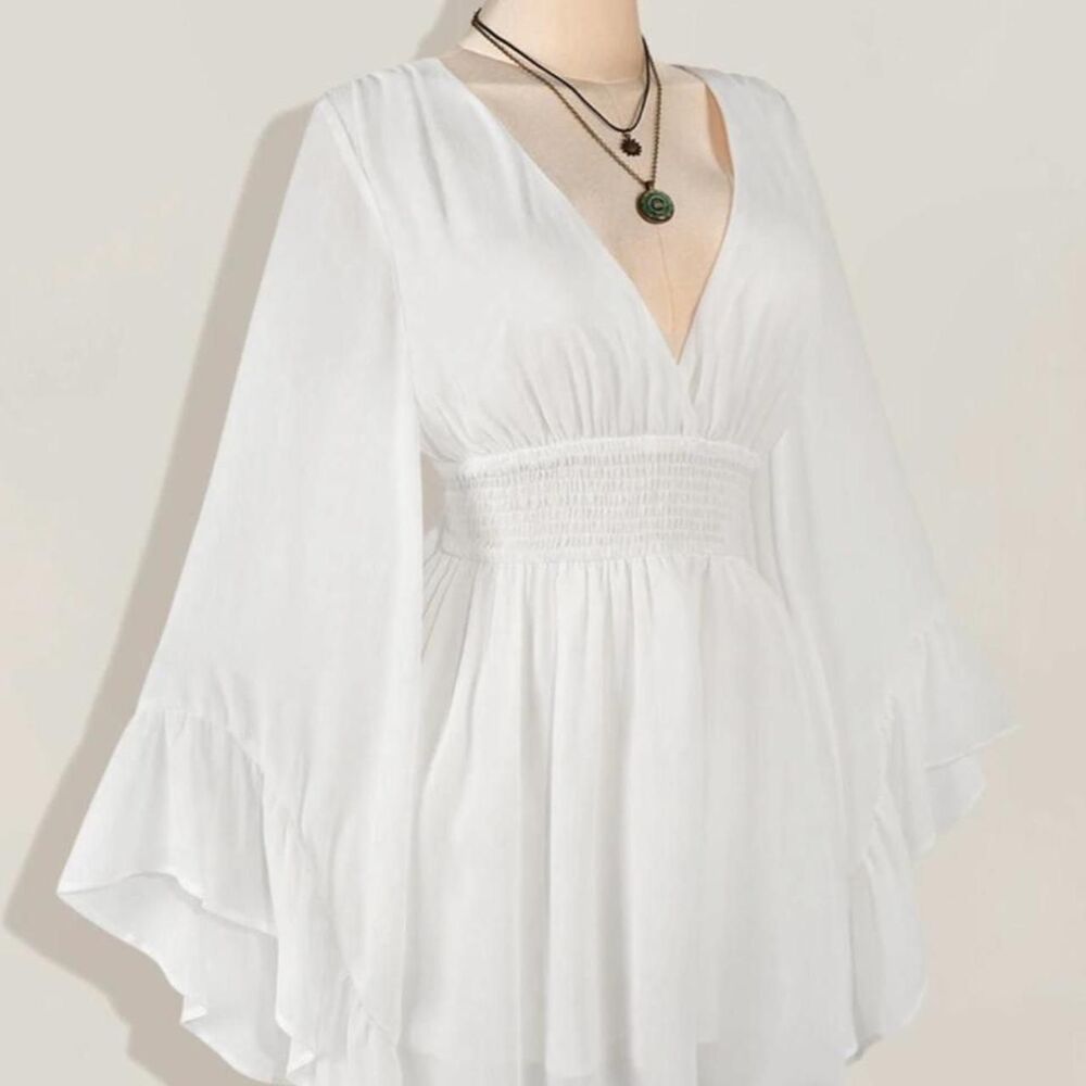 Unbranded Women's White Blouse